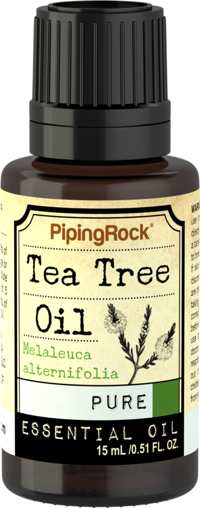 tea tree pure essential oil gcms tested 12 fl oz 15 ml dropper bottle 4601
